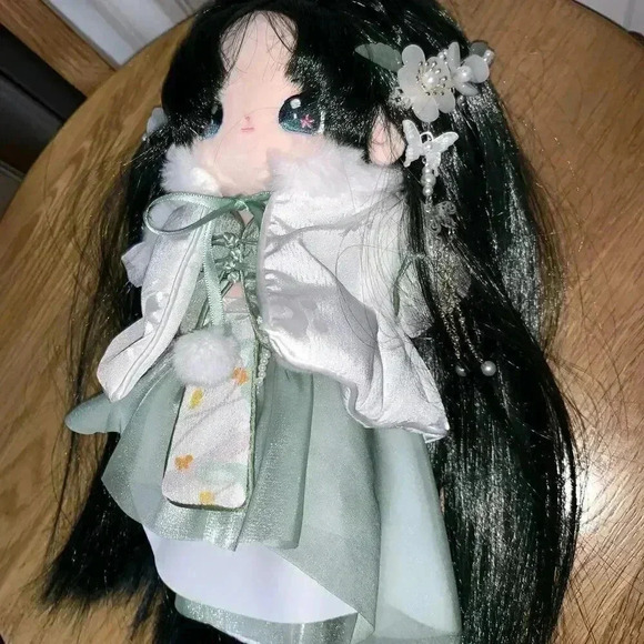 Plush doll ancient customs Green DaiThe Wizard Of Oz Blue Jade COLLECTIBLE DOLL - Picture 9 of 9